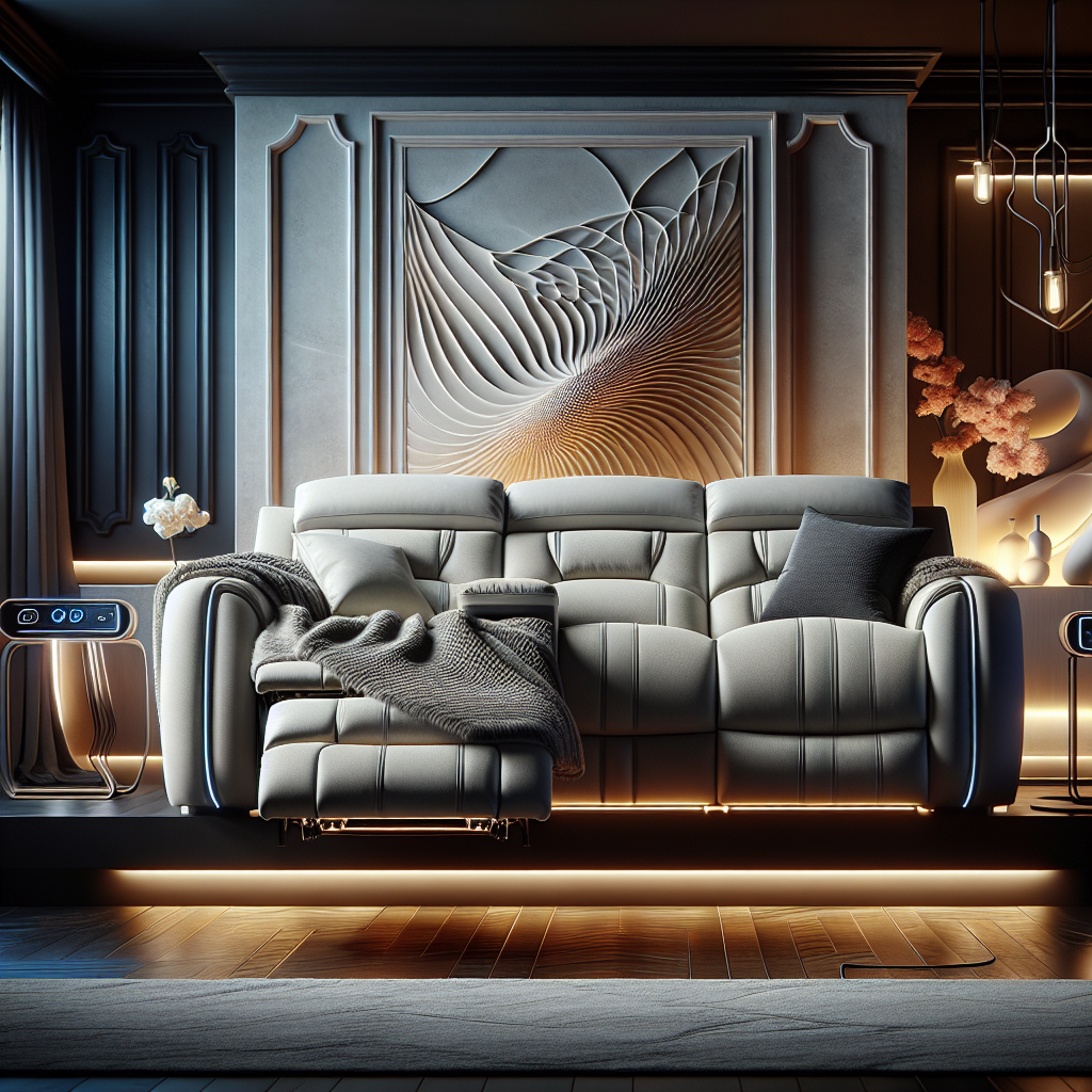 Luxury Meets Convenience: Reclining Sofas With Massage And Heating