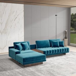 126-l-shaped-blue-modular-sectional-sofa-chaise-with-ottoman-review